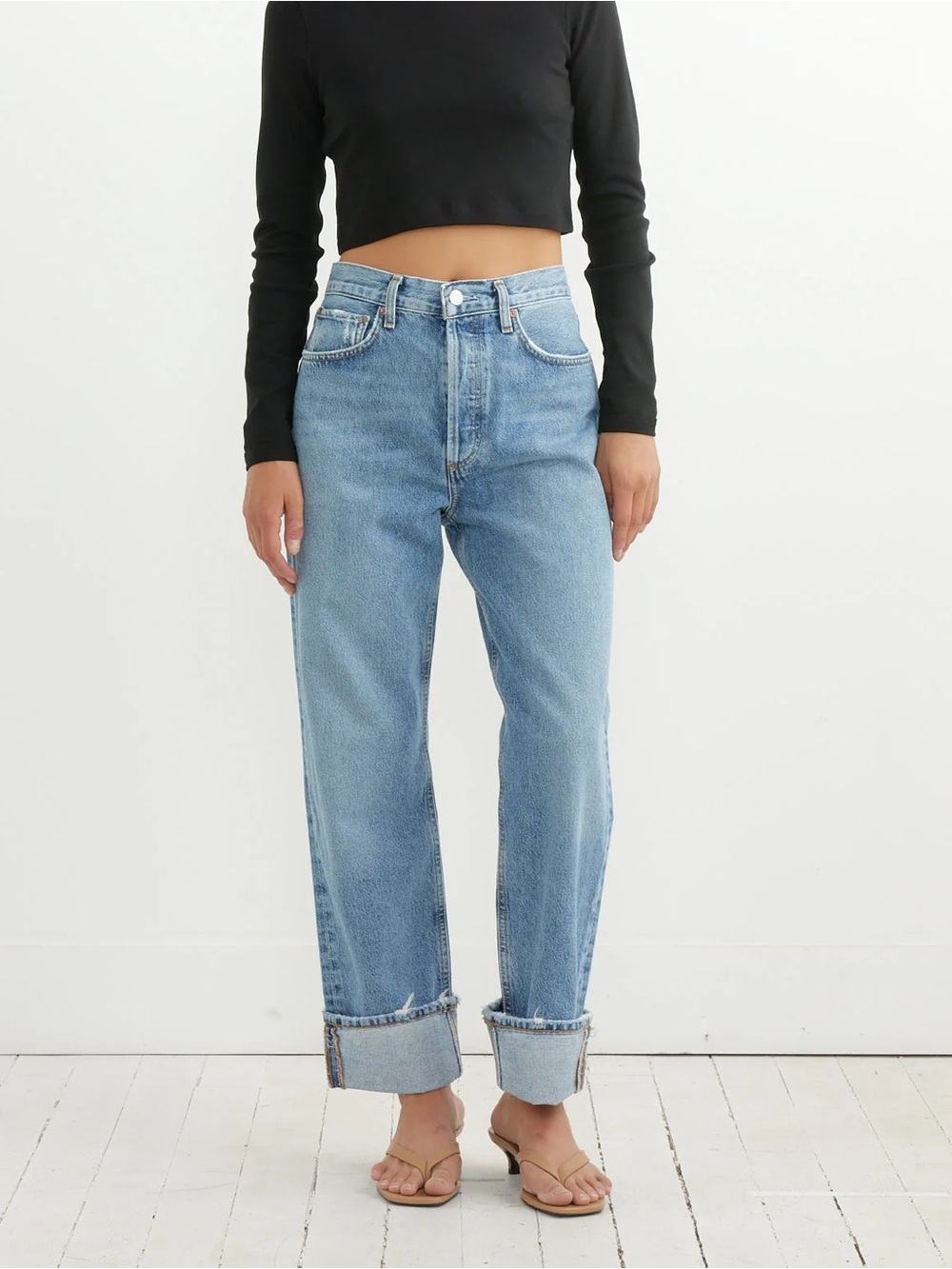 Agolde Fran Low Slung Jeans